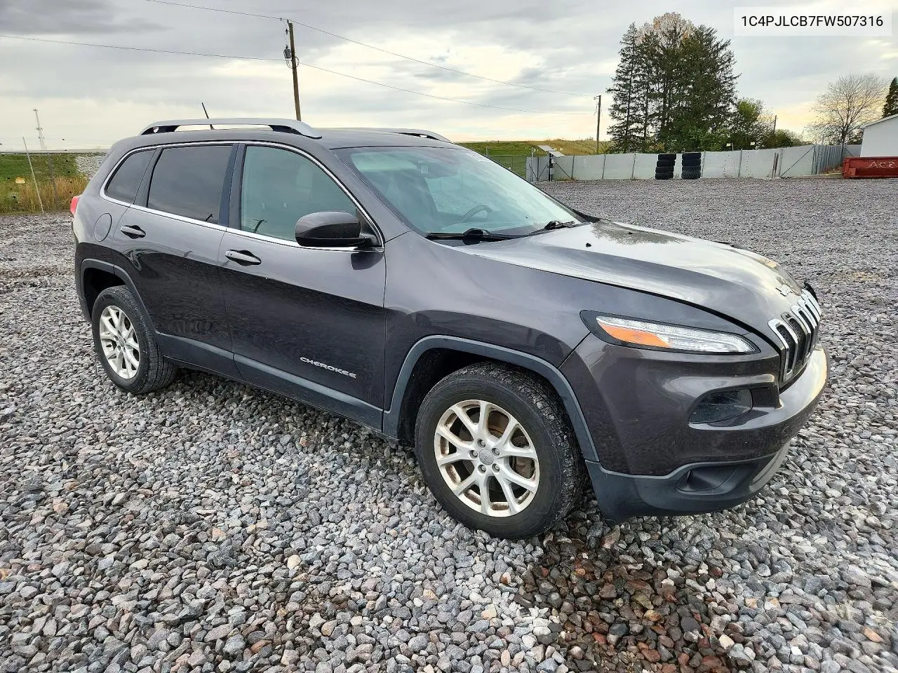 2015 JEEP CHEROKEE VIN 1C4PJLCB7FW507316 — фото 4