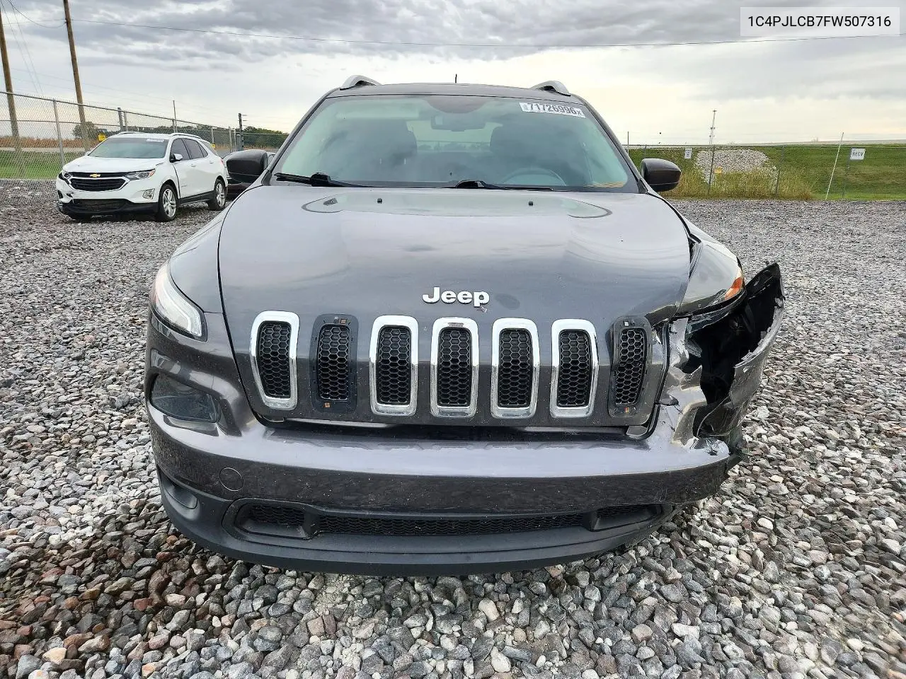 2015 JEEP CHEROKEE VIN 1C4PJLCB7FW507316 — фото 5