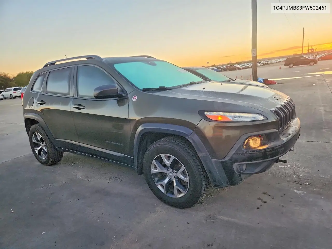 2015 JEEP CHEROKEE VIN 1C4PJMBS3FW502461 — фото 4