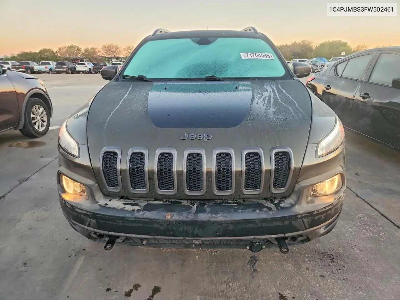 2015 JEEP CHEROKEE VIN 1C4PJMBS3FW502461 — фото 5