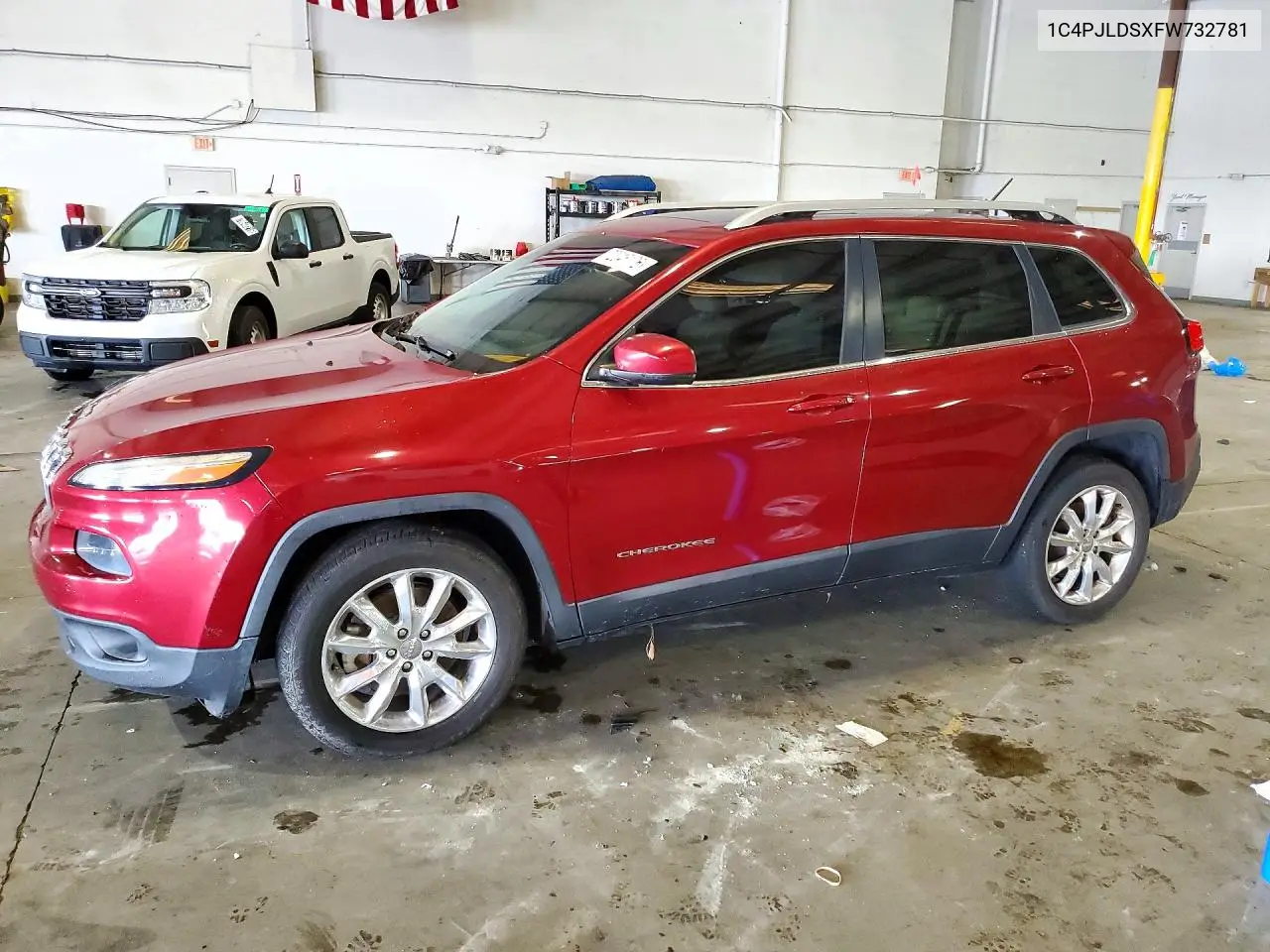 JEEP CHEROKEE 2015, VIN 1C4PJLDSXFW732781