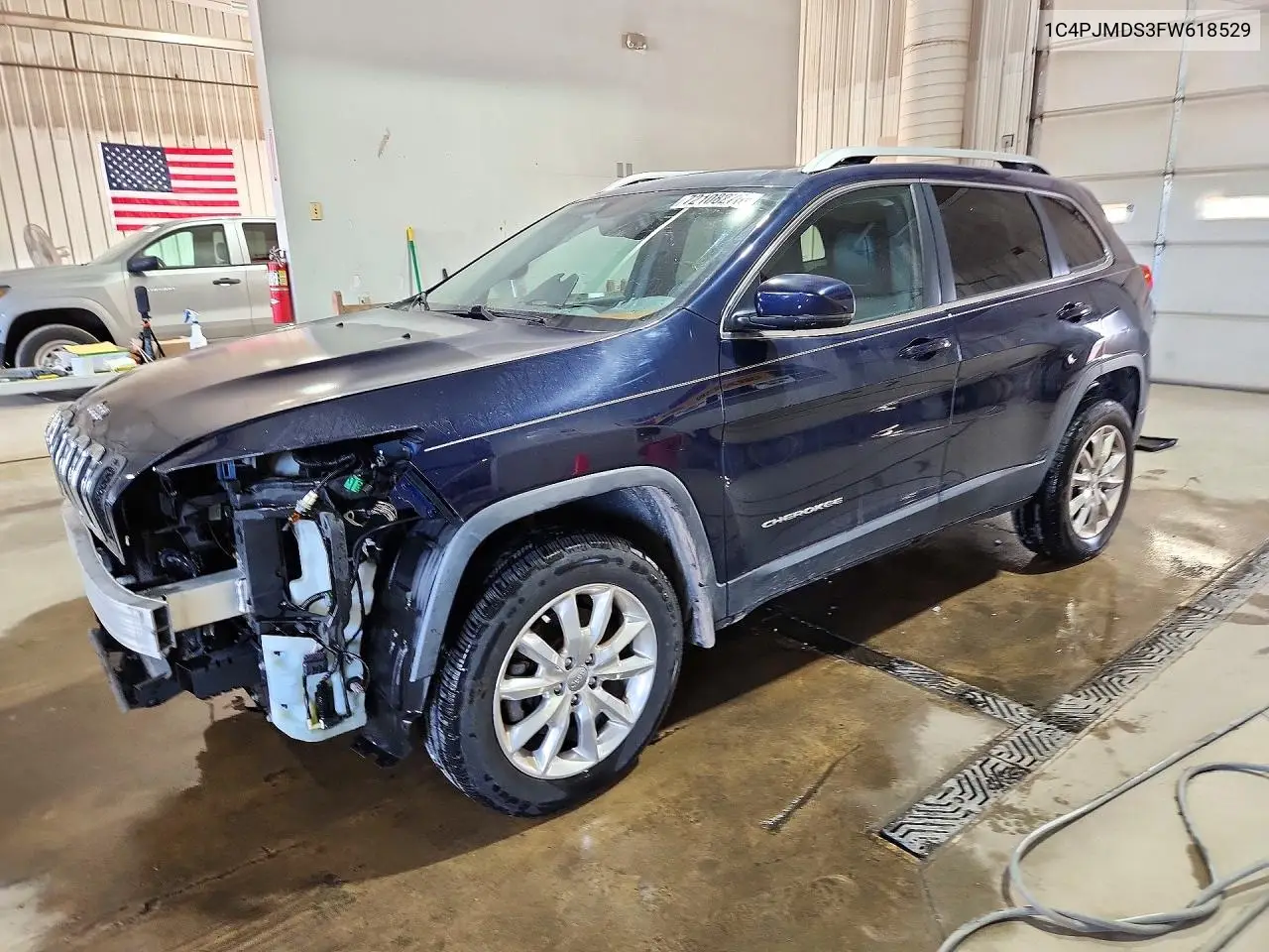 JEEP CHEROKEE 2015, VIN 1C4PJMDS3FW618529