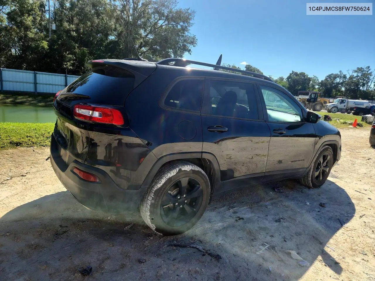 2015 JEEP CHEROKEE VIN 1C4PJMCS8FW750624 — фото 3