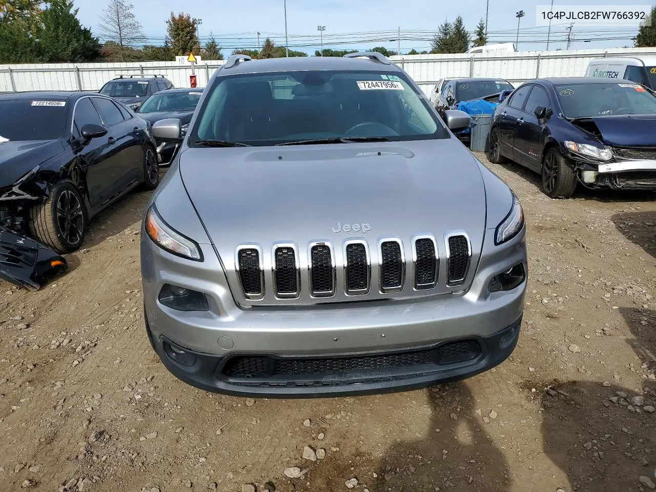 2015 JEEP CHEROKEE VIN 1C4PJLCB2FW766392 — фото 5
