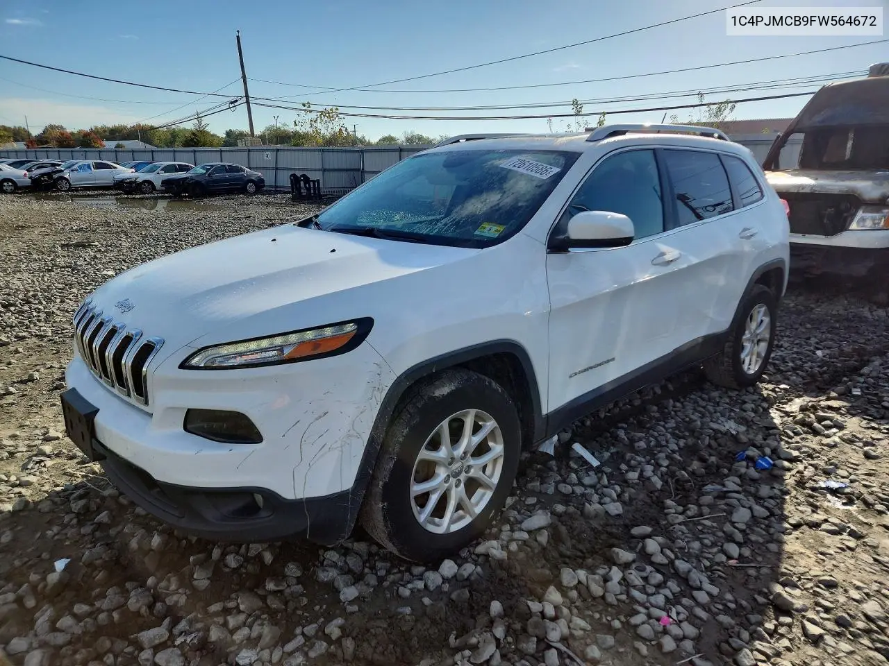 JEEP CHEROKEE 2015, VIN 1C4PJMCB9FW564672