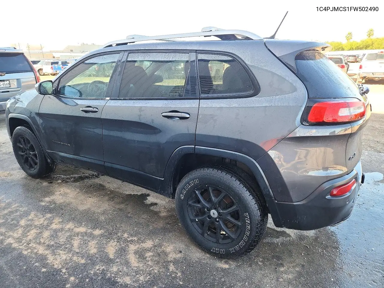 2015 JEEP CHEROKEE VIN 1C4PJMCS1FW502490 — фото 2