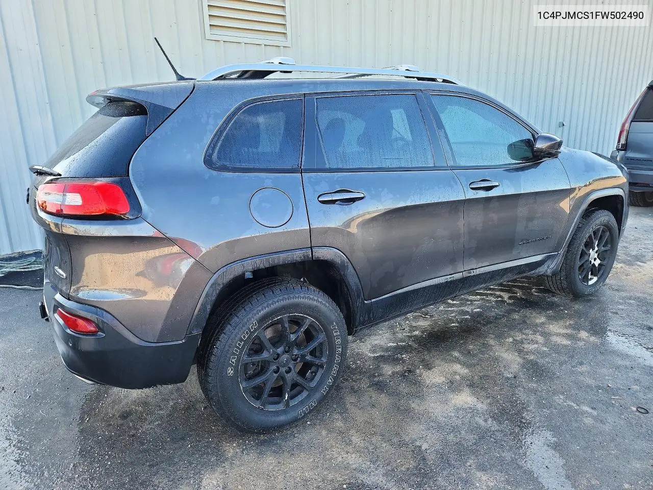 2015 JEEP CHEROKEE VIN 1C4PJMCS1FW502490 — фото 3