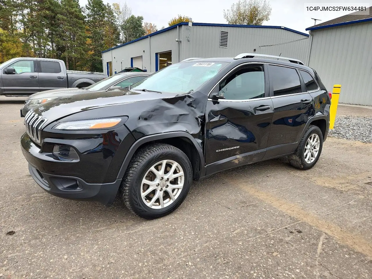 JEEP CHEROKEE 2015, VIN 1C4PJMCS2FW634481