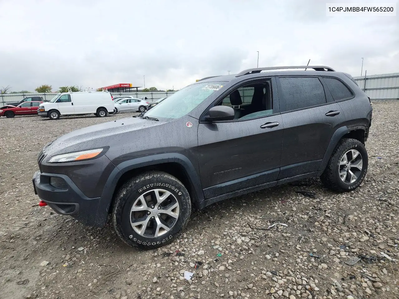 JEEP CHEROKEE 2015, VIN 1C4PJMBB4FW565200