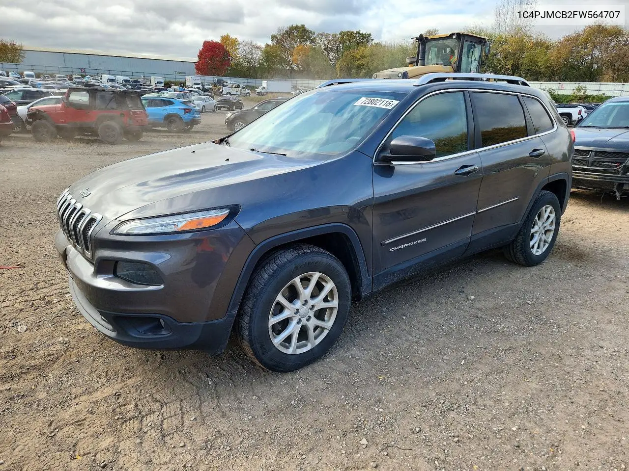 JEEP CHEROKEE 2015, VIN 1C4PJMCB2FW564707