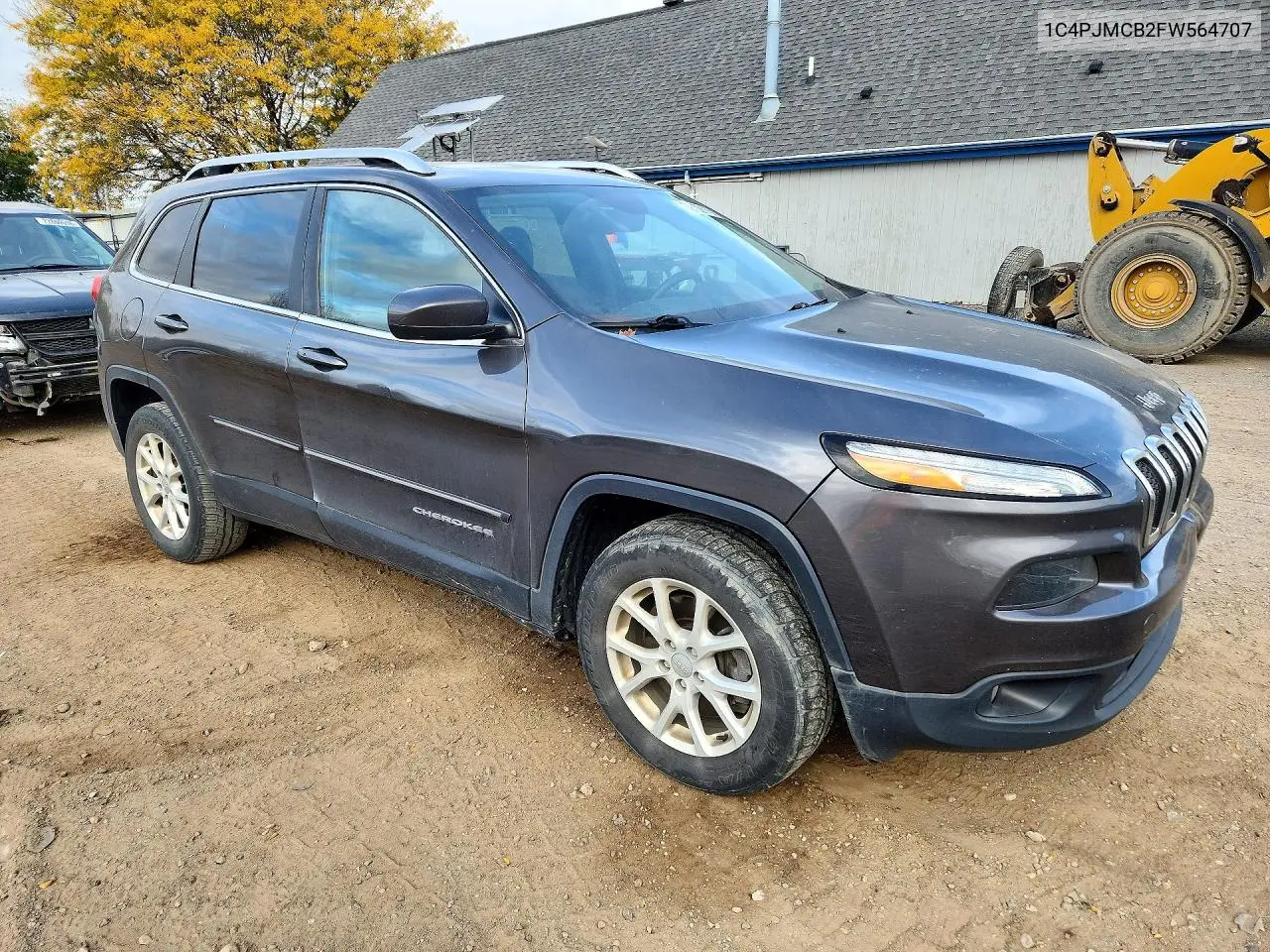 2015 JEEP CHEROKEE VIN 1C4PJMCB2FW564707 — фото 4