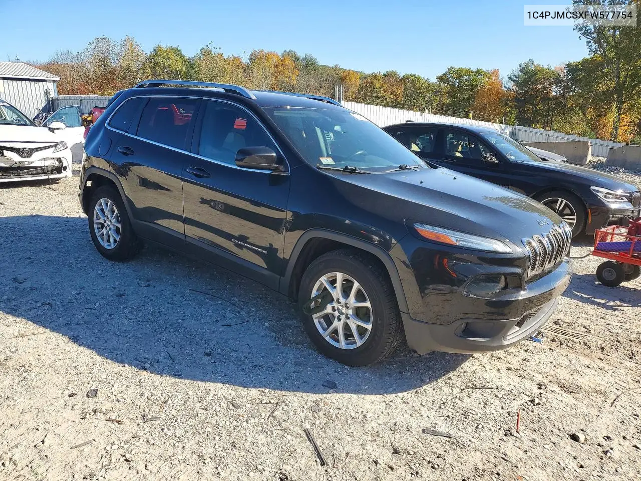 2015 JEEP CHEROKEE VIN 1C4PJMCSXFW577754 — фото 4