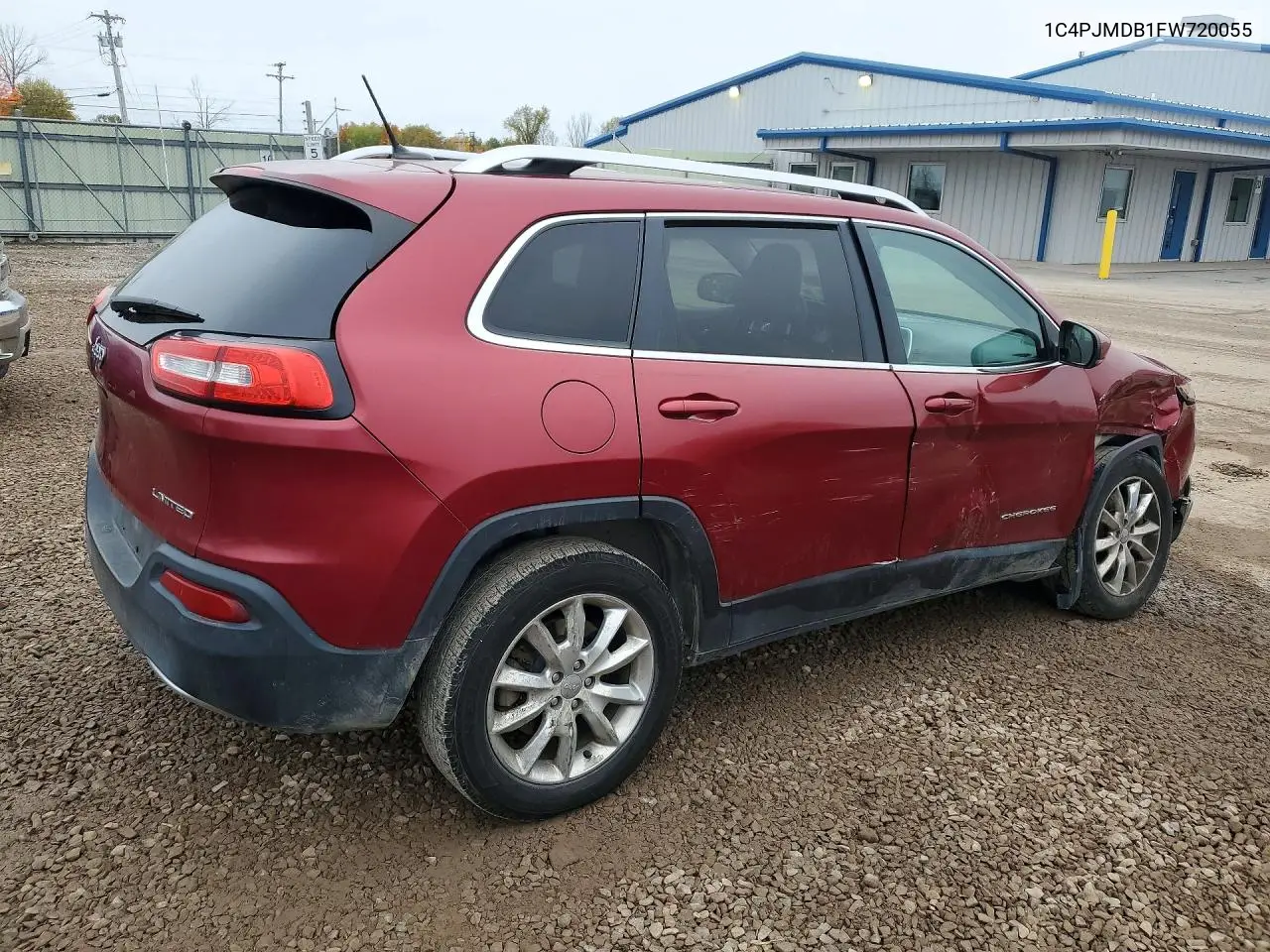 2015 JEEP CHEROKEE VIN 1C4PJMDB1FW720055 — фото 3
