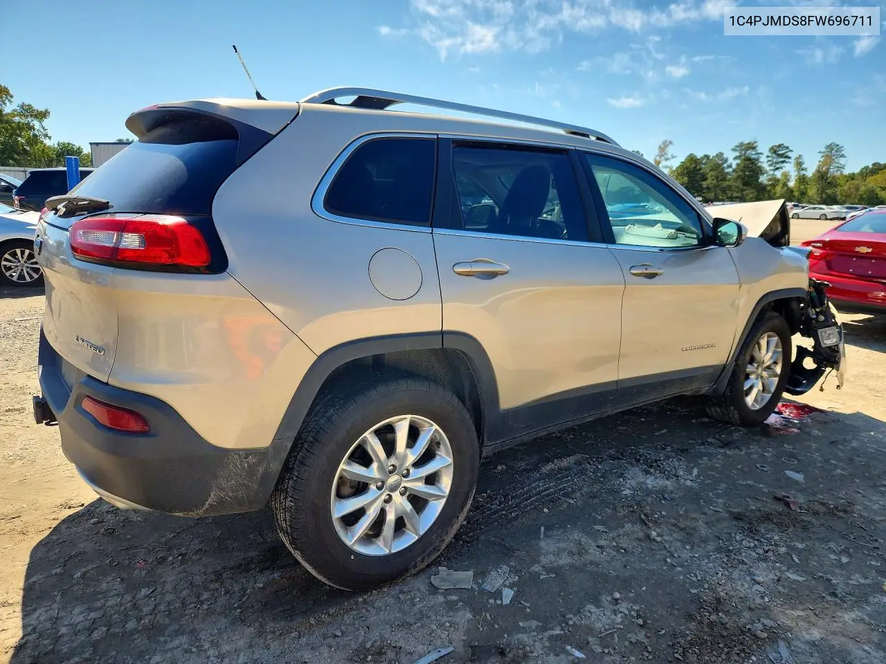 2015 JEEP CHEROKEE VIN 1C4PJMDS8FW696711 — фото 3