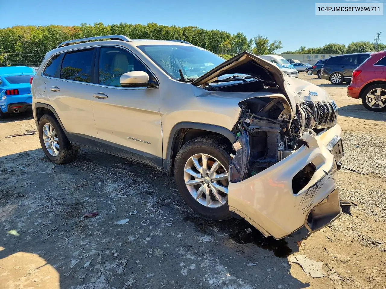 2015 JEEP CHEROKEE VIN 1C4PJMDS8FW696711 — фото 4