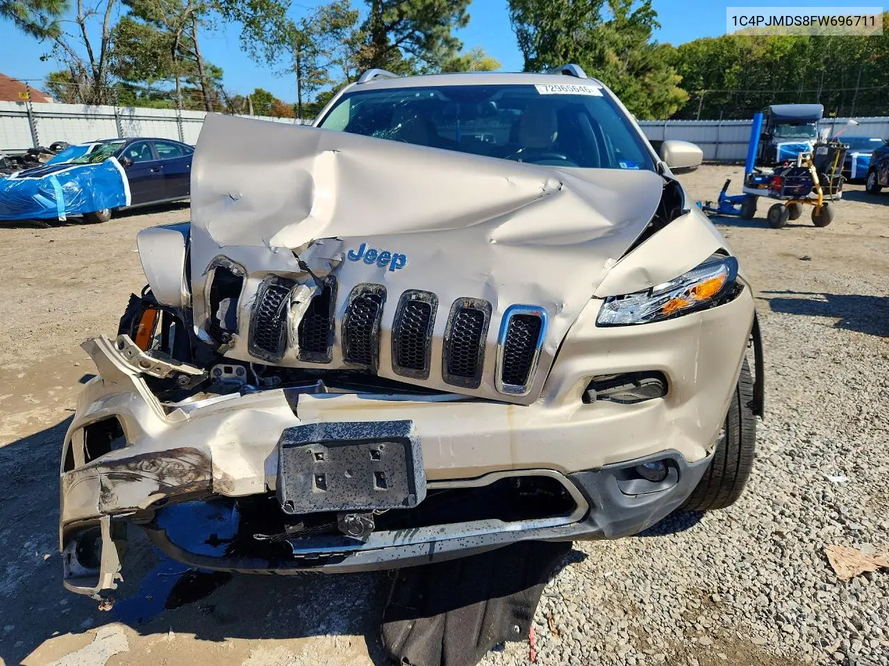 2015 JEEP CHEROKEE VIN 1C4PJMDS8FW696711 — фото 5