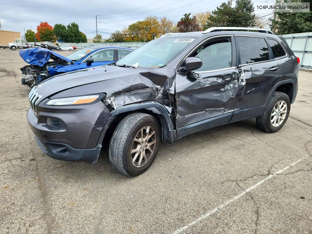 JEEP CHEROKEE 2015, VIN 1C4PJMCB8FW666934