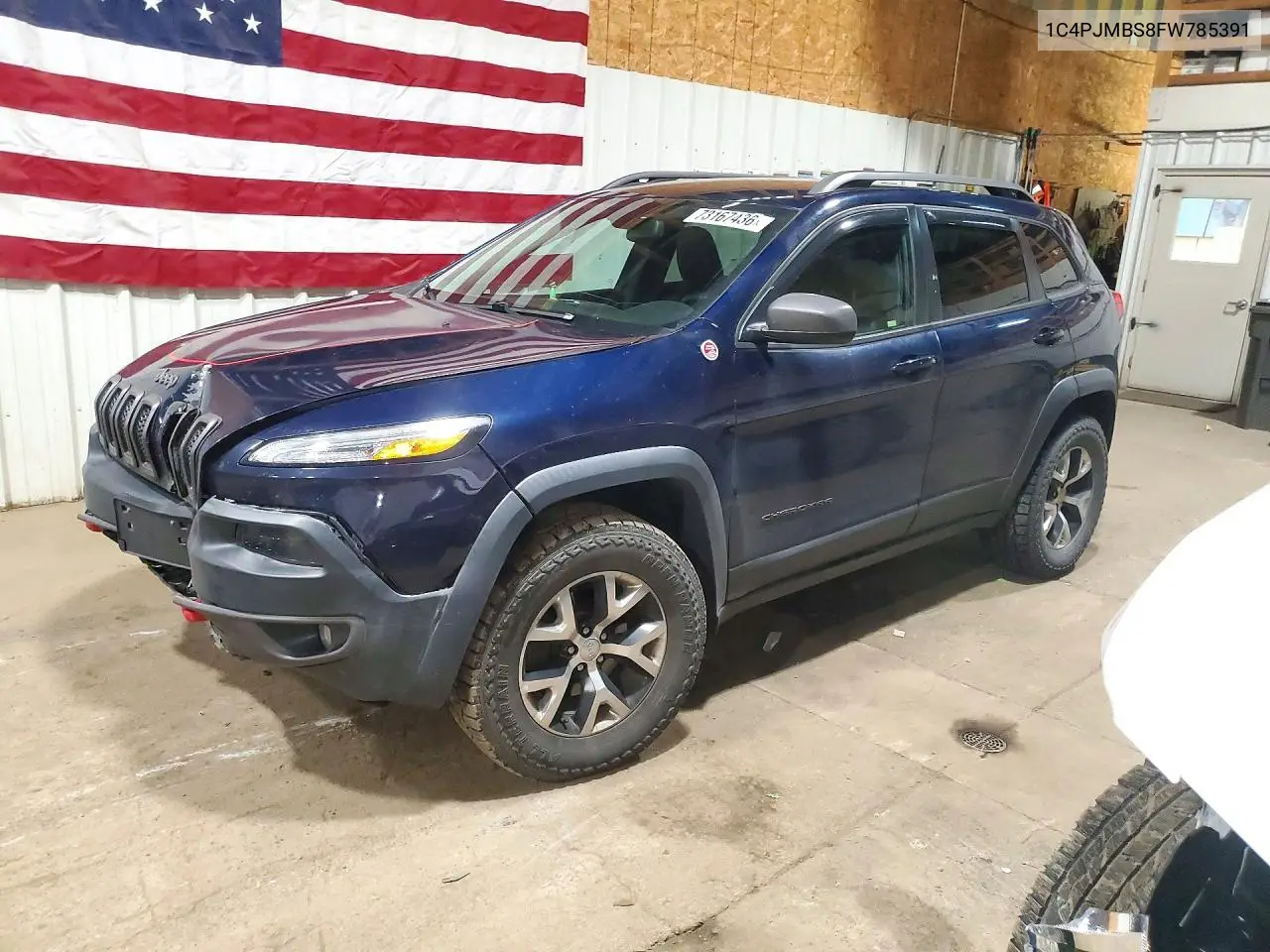 JEEP CHEROKEE 2015, VIN 1C4PJMBS8FW785391