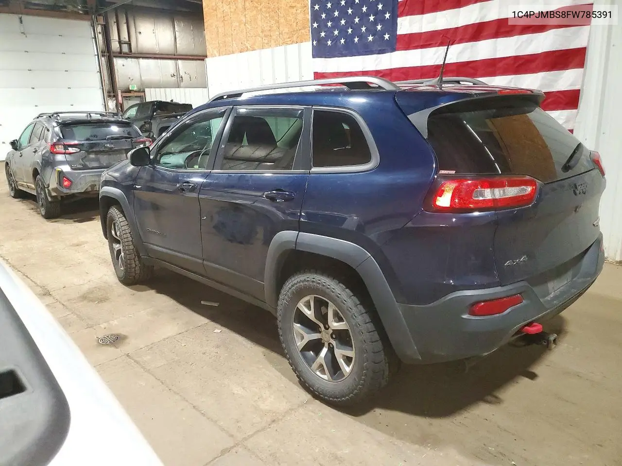 2015 JEEP CHEROKEE VIN 1C4PJMBS8FW785391 — фото 2