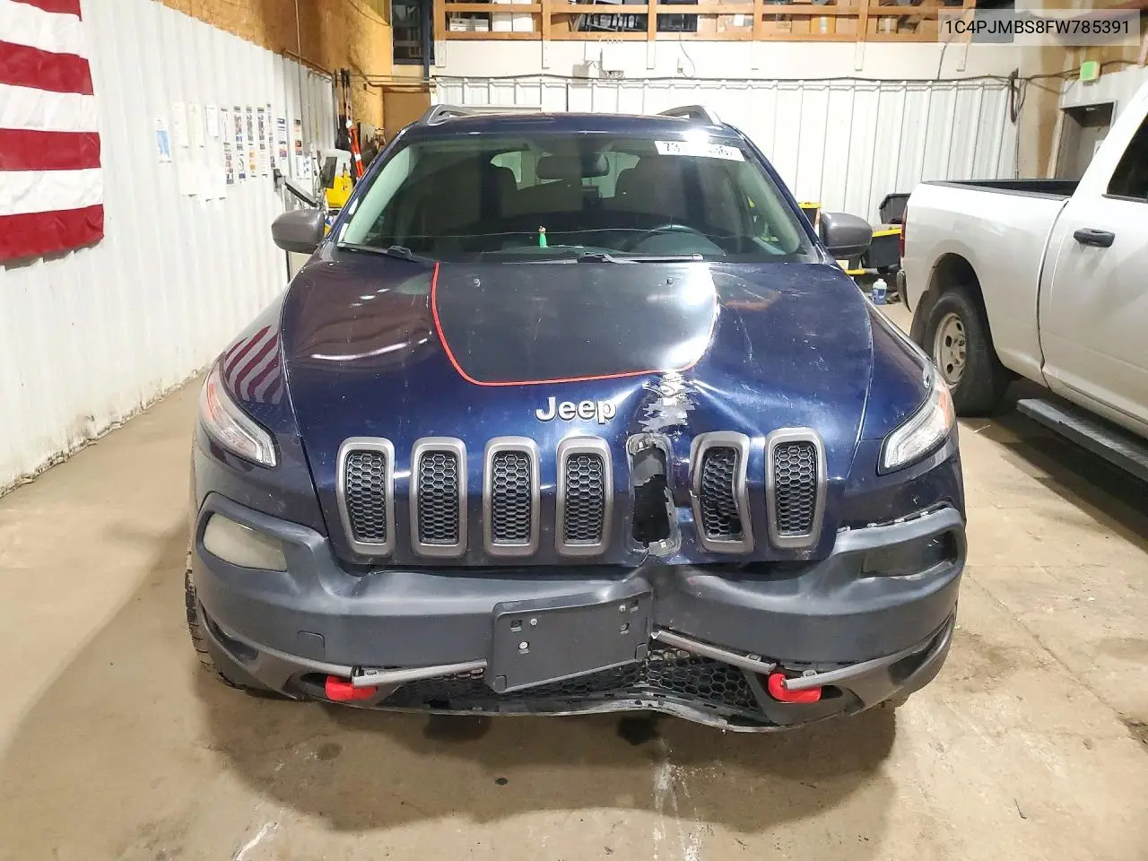 2015 JEEP CHEROKEE VIN 1C4PJMBS8FW785391 — фото 5