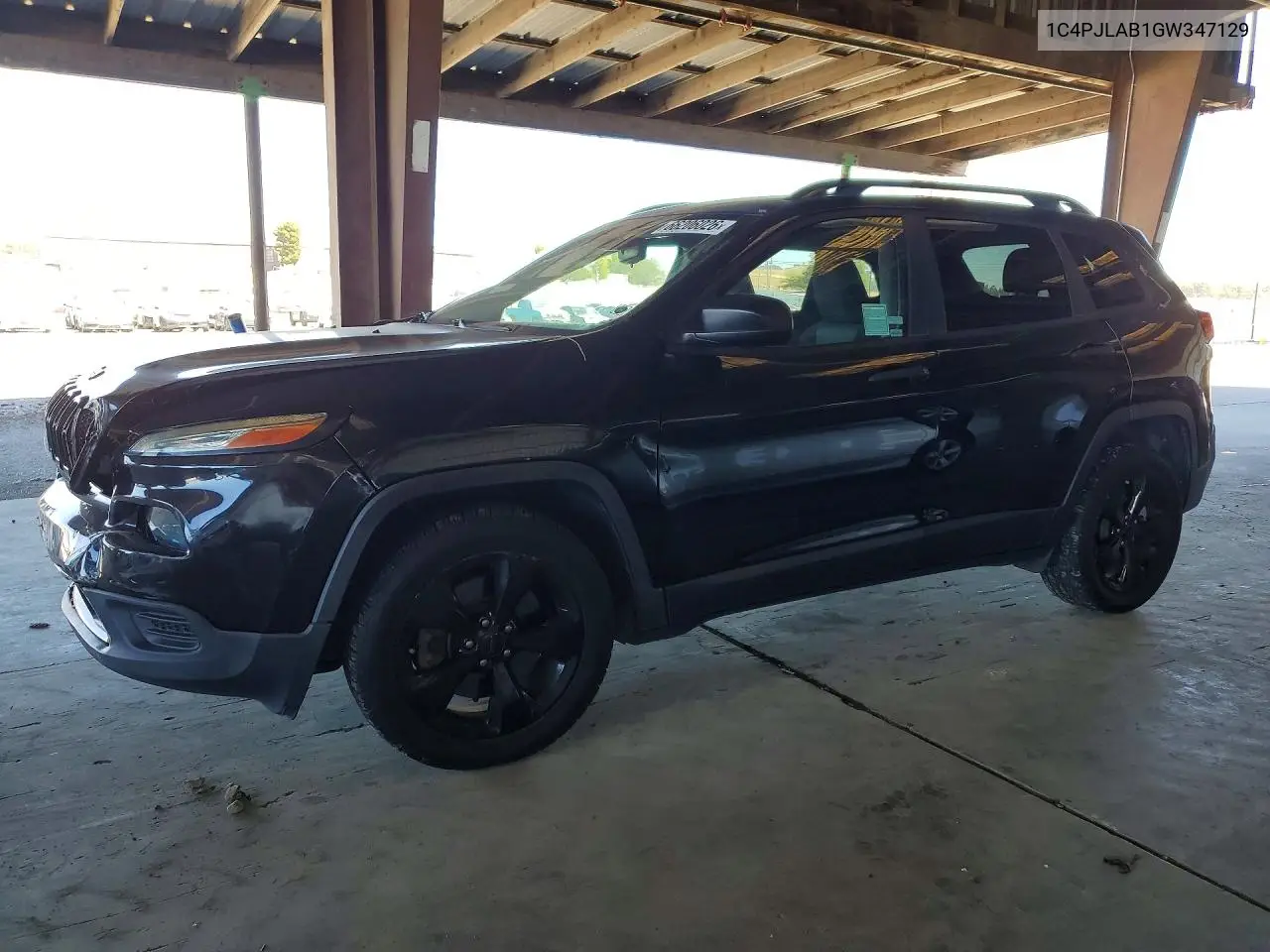 JEEP CHEROKEE 2016, VIN 1C4PJLAB1GW347129