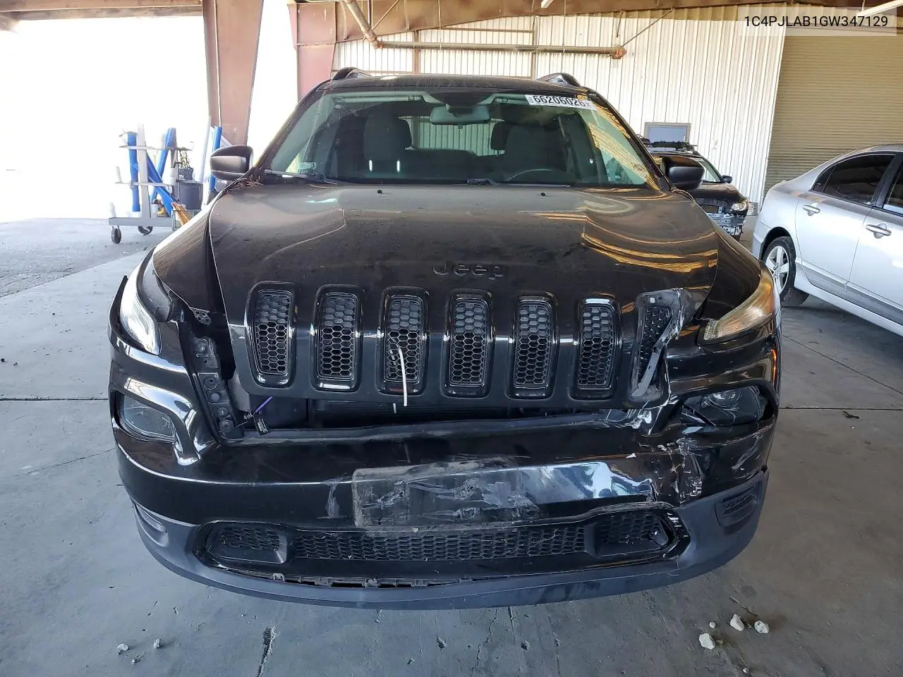 2016 JEEP CHEROKEE VIN 1C4PJLAB1GW347129 — фото 5