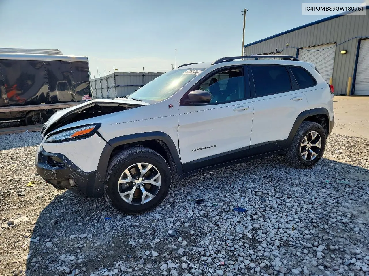 JEEP CHEROKEE 2016, VIN 1C4PJMBS9GW130951