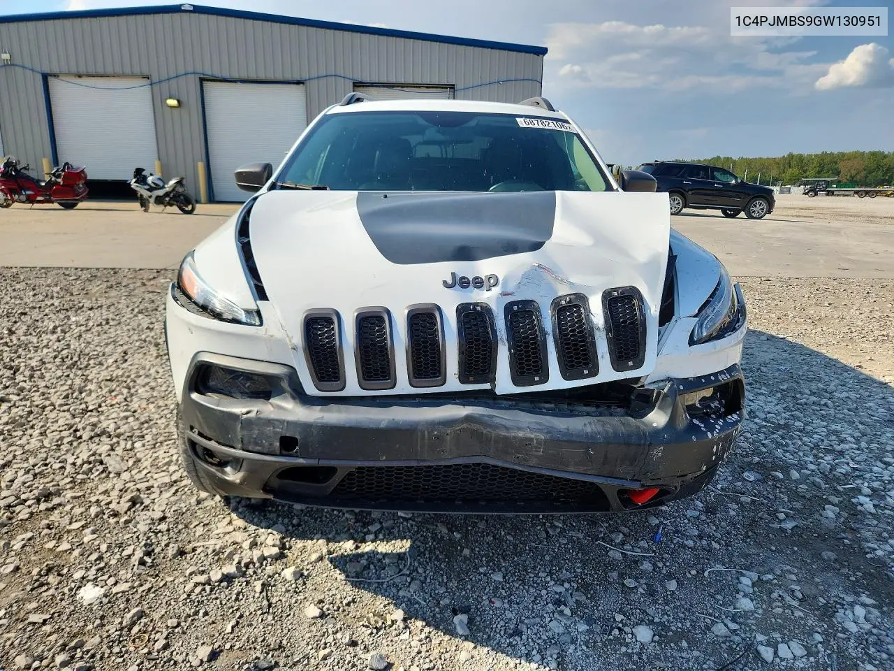 2016 JEEP CHEROKEE VIN 1C4PJMBS9GW130951 — фото 5