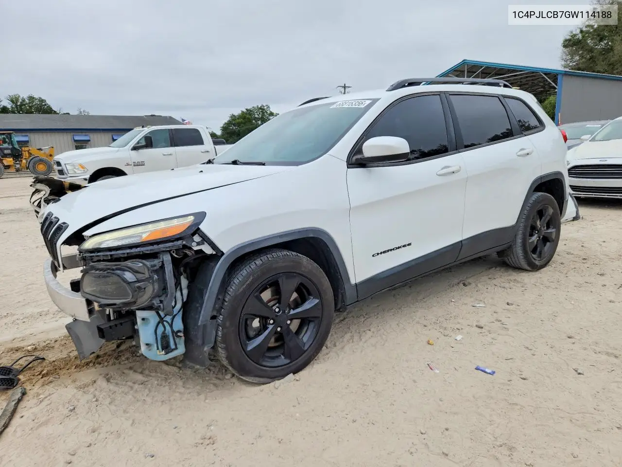 JEEP CHEROKEE 2016, VIN 1C4PJLCB7GW114188