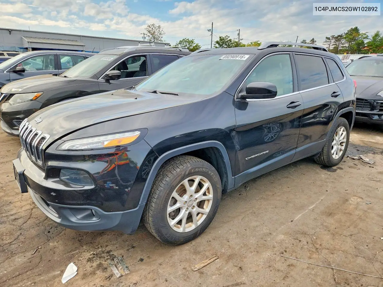 JEEP CHEROKEE 2016, VIN 1C4PJMCS2GW102892