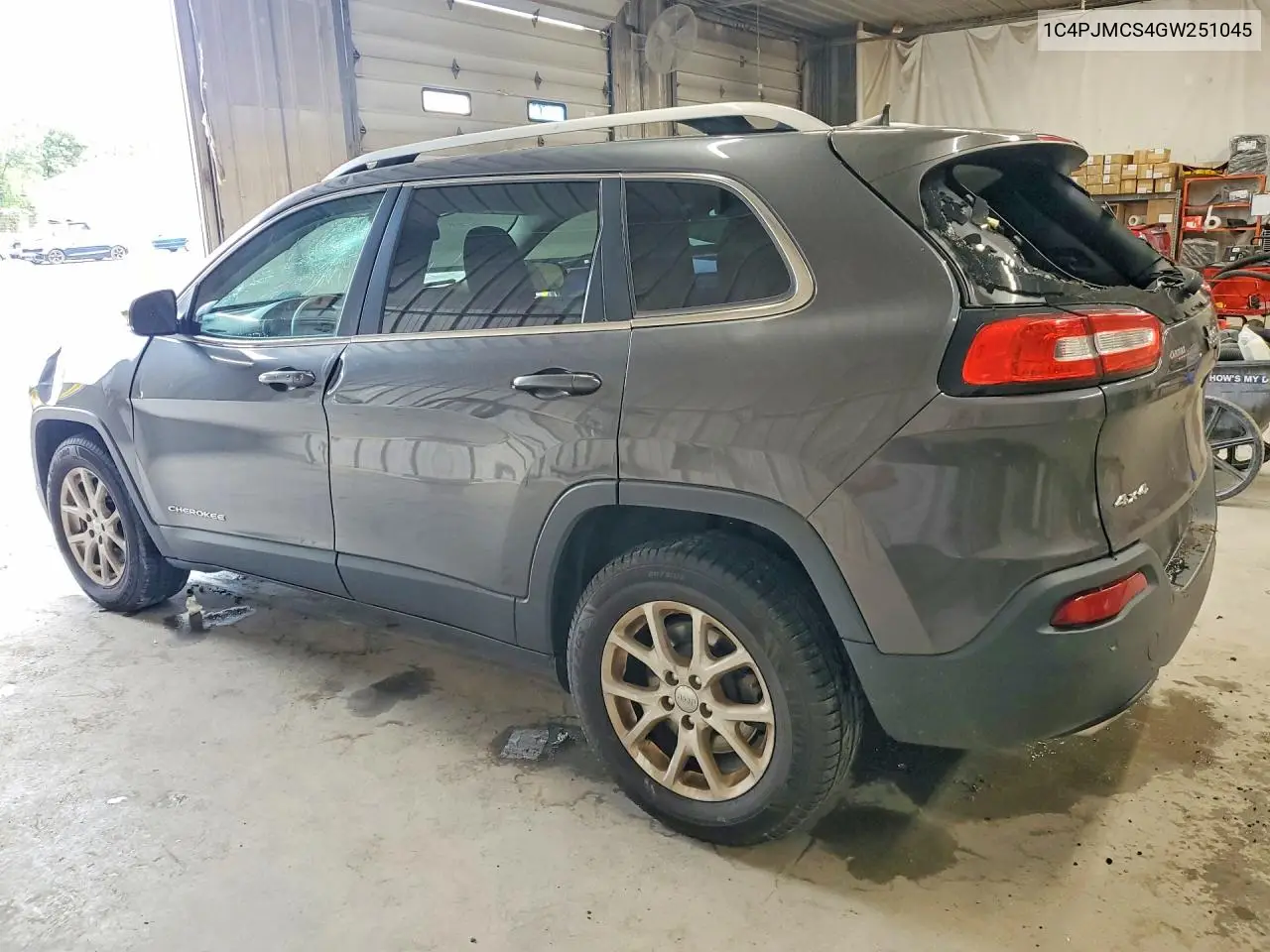 2016 JEEP CHEROKEE VIN 1C4PJMCS4GW251045 — фото 2