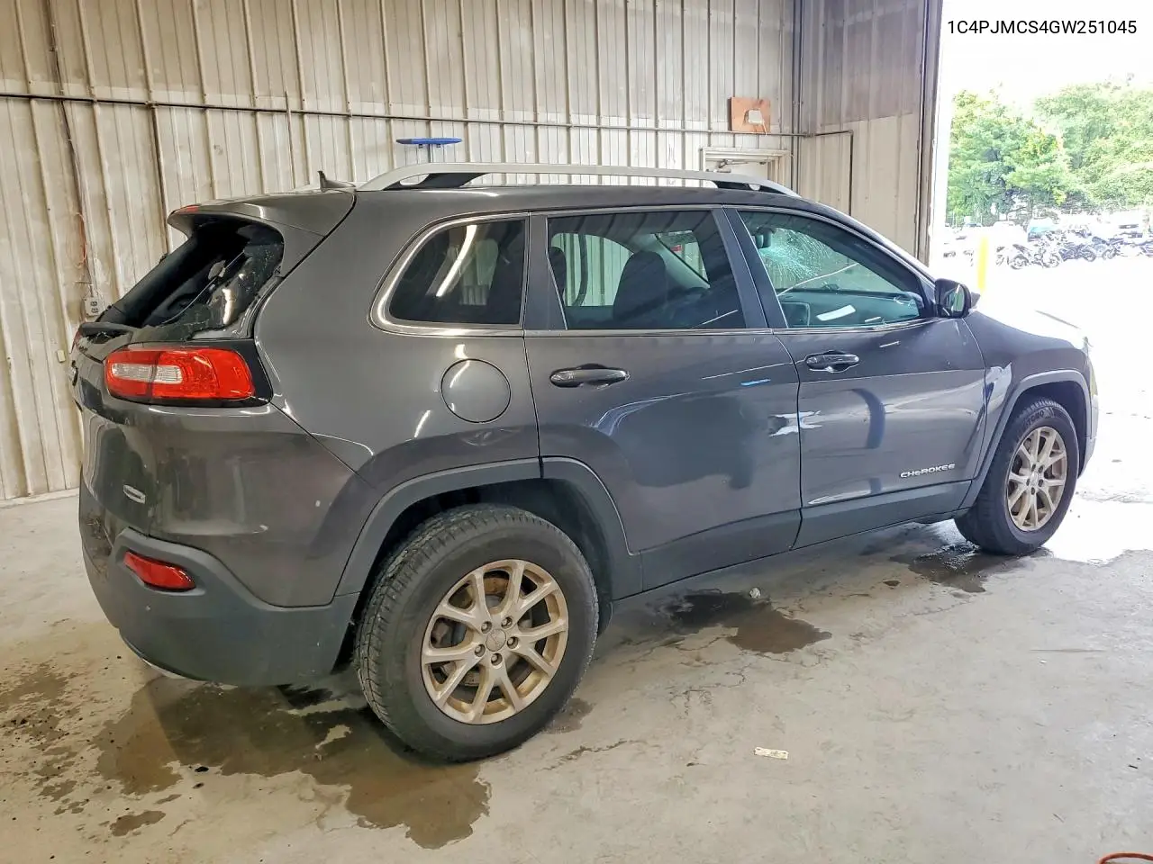2016 JEEP CHEROKEE VIN 1C4PJMCS4GW251045 — фото 3
