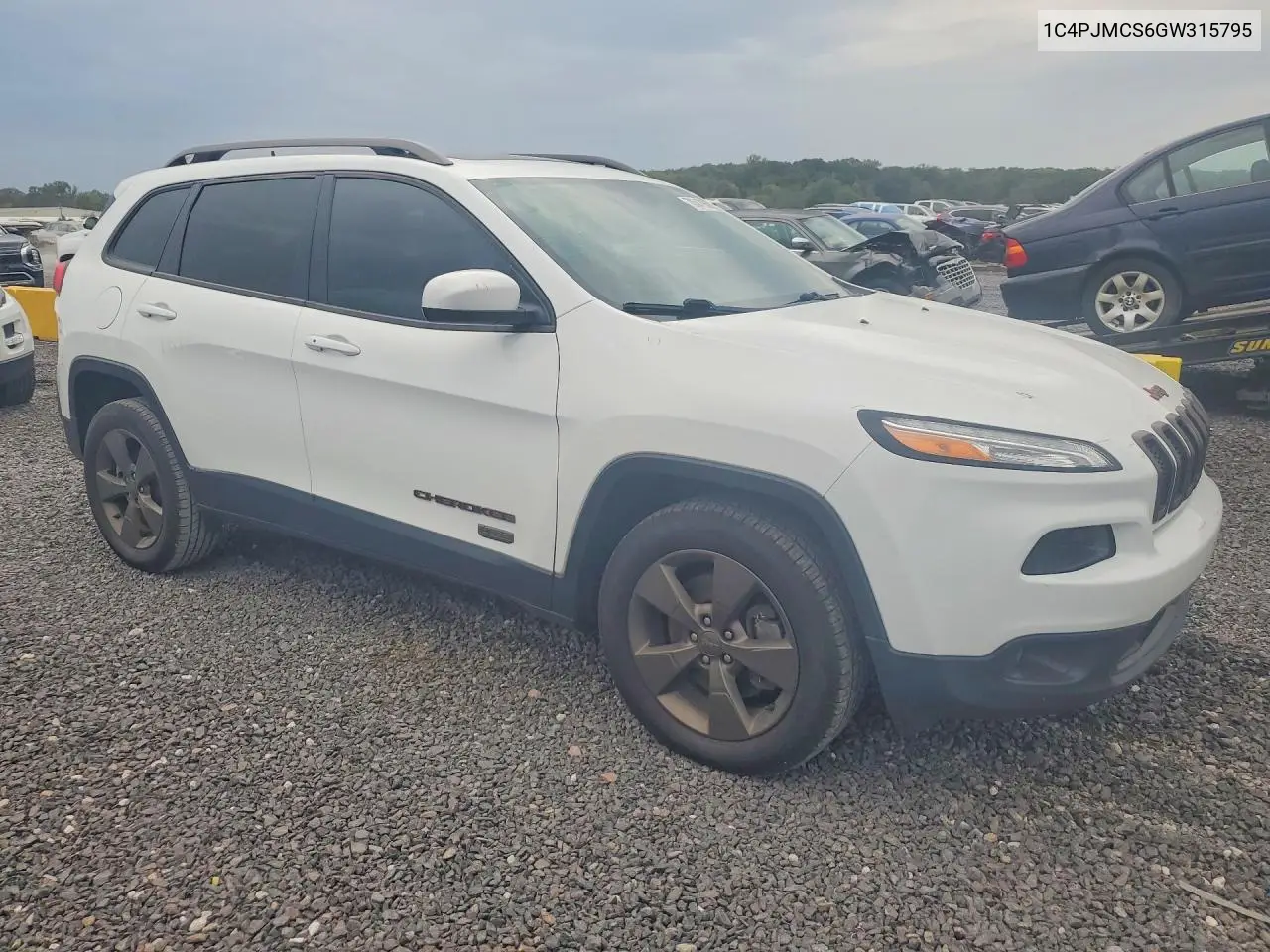 2016 JEEP CHEROKEE VIN 1C4PJMCS6GW315795 — фото 4