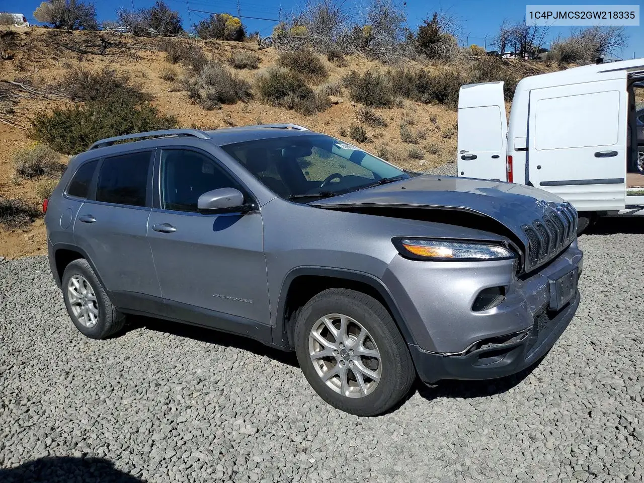 2016 JEEP CHEROKEE VIN 1C4PJMCS2GW218335 — фото 4