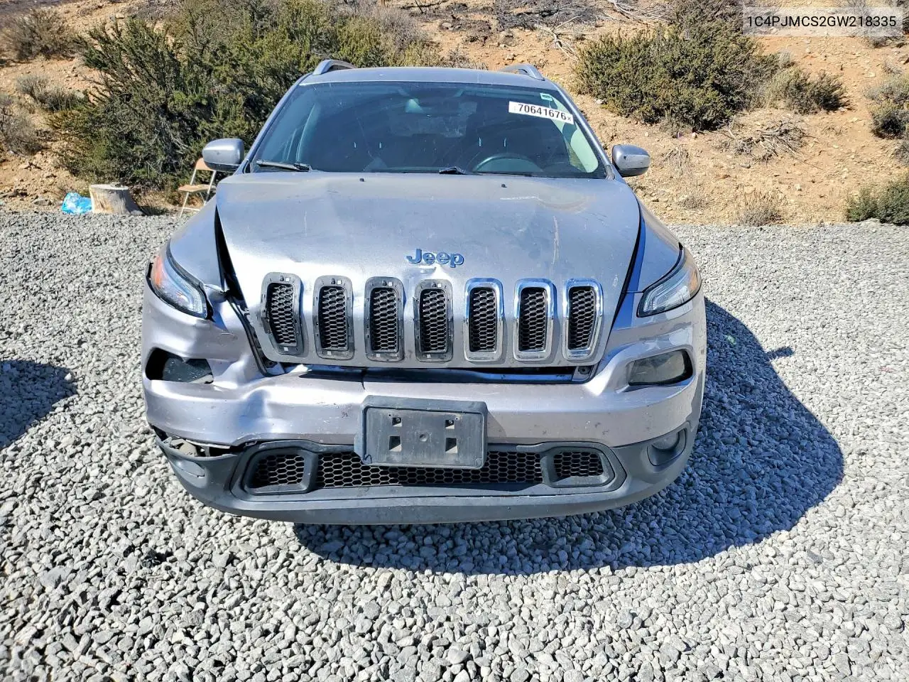 2016 JEEP CHEROKEE VIN 1C4PJMCS2GW218335 — фото 5