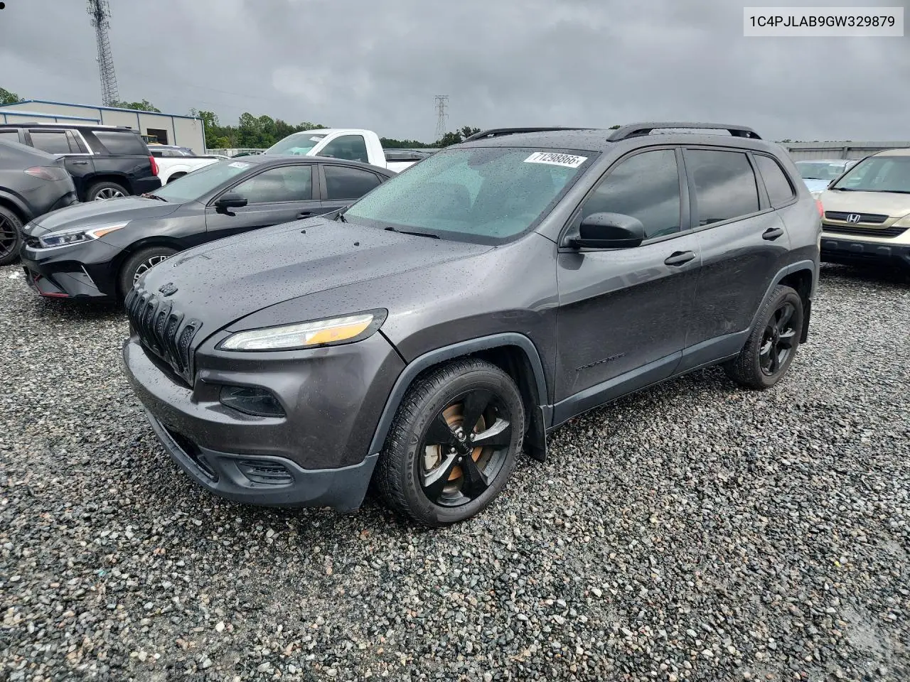 JEEP CHEROKEE 2016, VIN 1C4PJLAB9GW329879