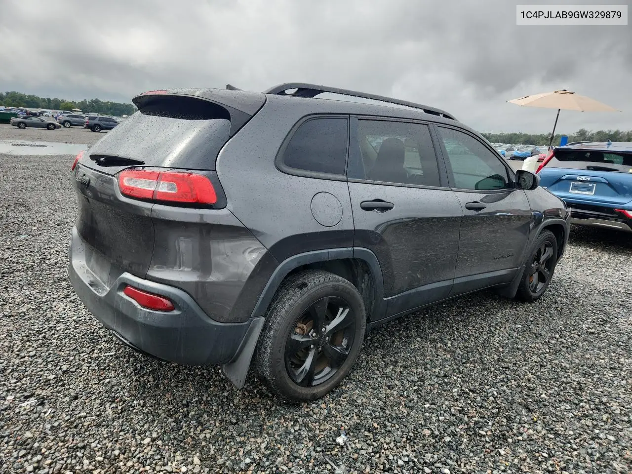 2016 JEEP CHEROKEE VIN 1C4PJLAB9GW329879 — фото 3