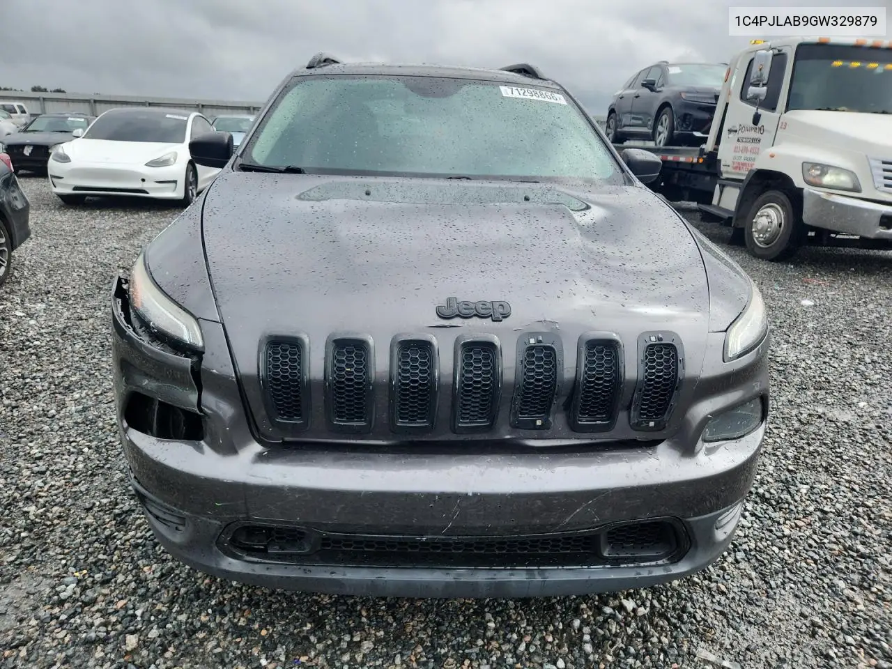 2016 JEEP CHEROKEE VIN 1C4PJLAB9GW329879 — фото 5