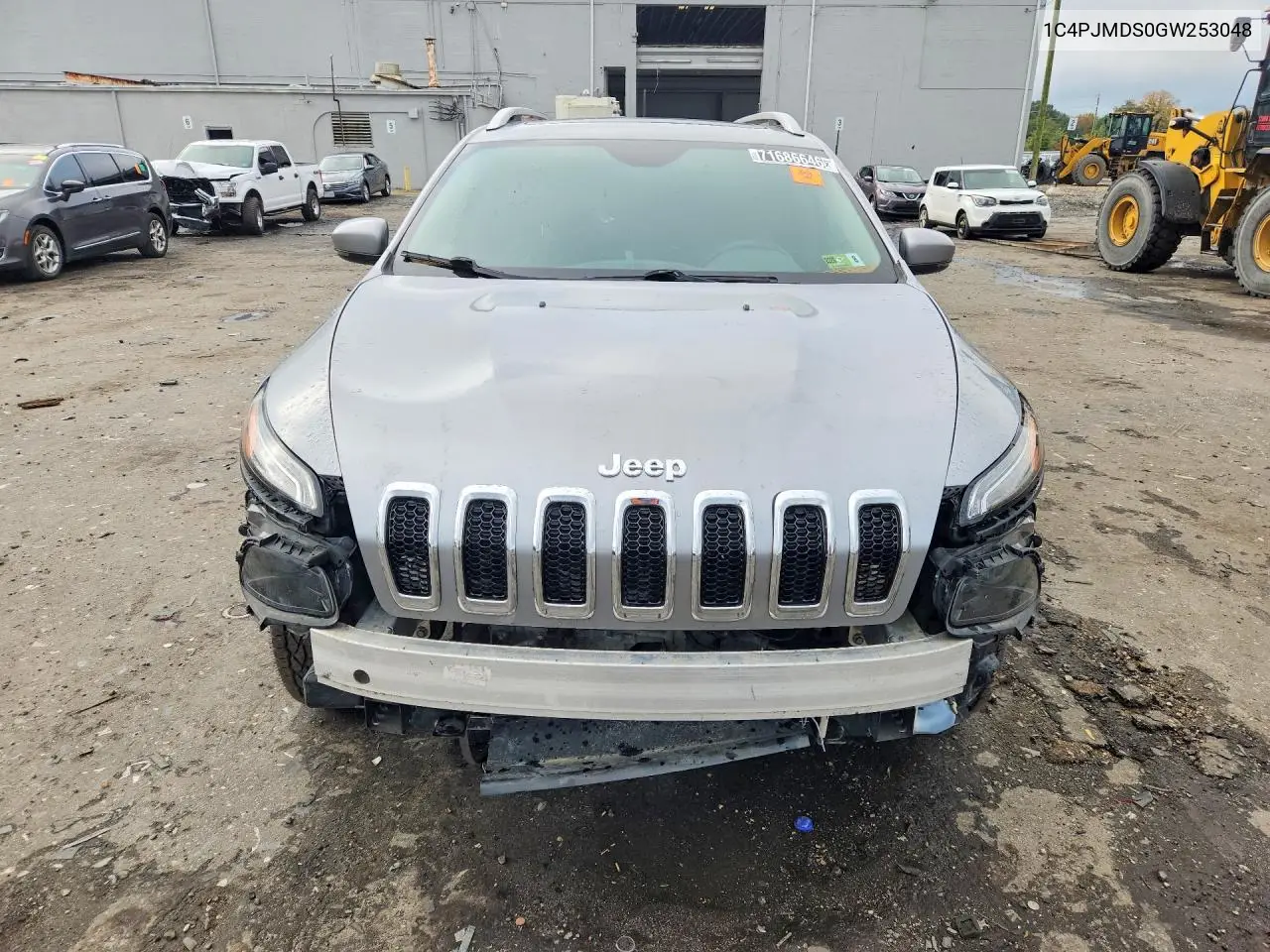 2016 JEEP CHEROKEE VIN 1C4PJMDS0GW253048 — фото 5