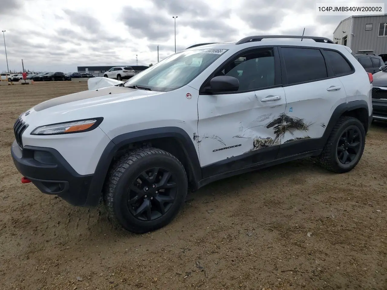 JEEP CHEROKEE 2016, VIN 1C4PJMBS4GW200002