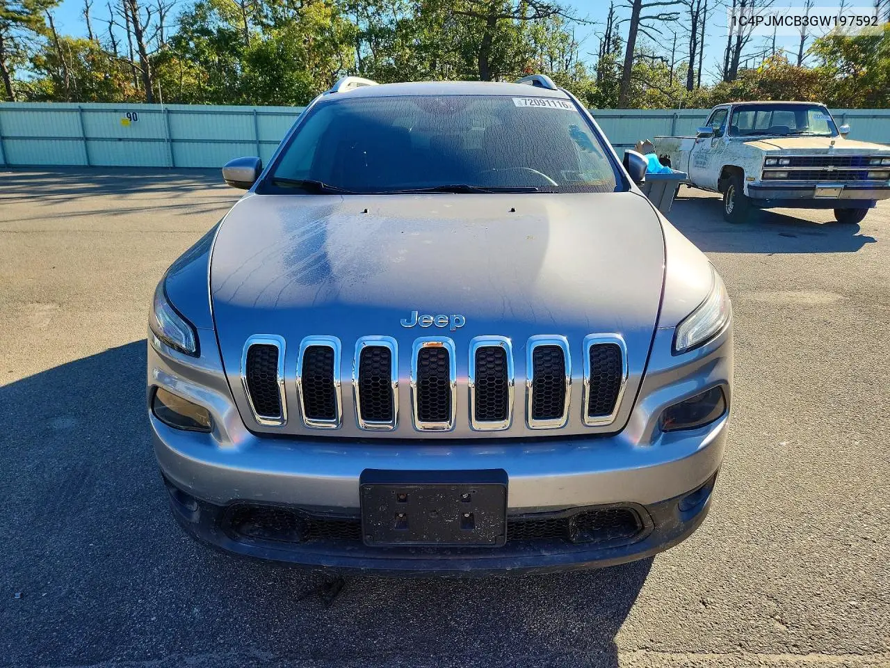 2016 JEEP CHEROKEE VIN 1C4PJMCB3GW197592 — фото 5
