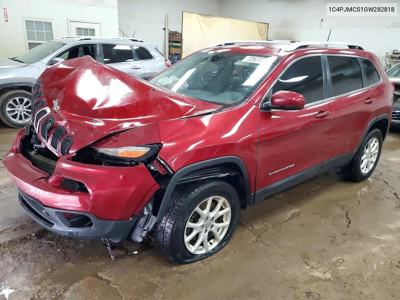 JEEP CHEROKEE 2016, VIN 1C4PJMCS1GW282818