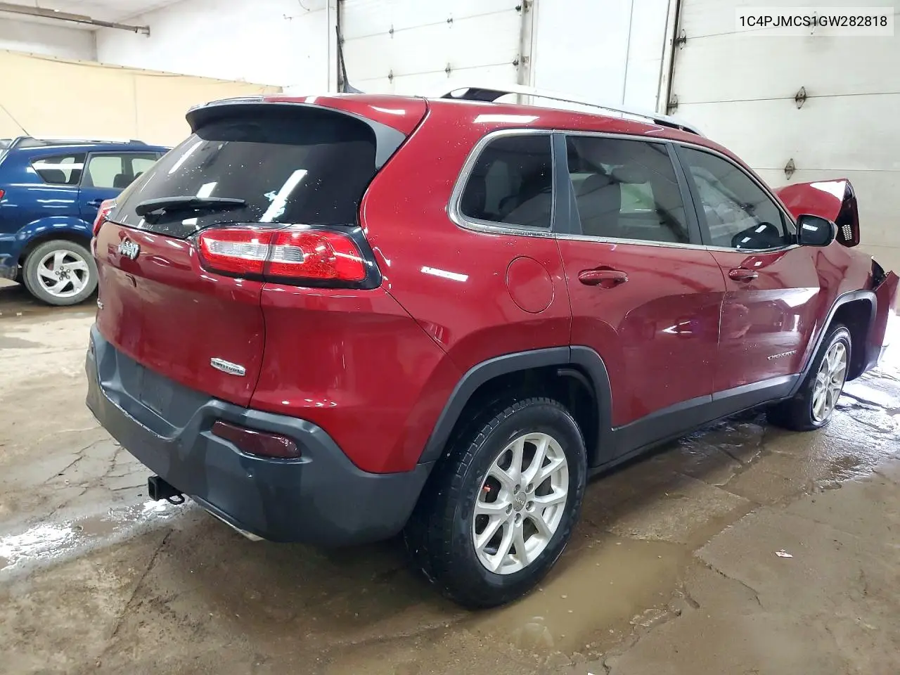 2016 JEEP CHEROKEE VIN 1C4PJMCS1GW282818 — фото 3