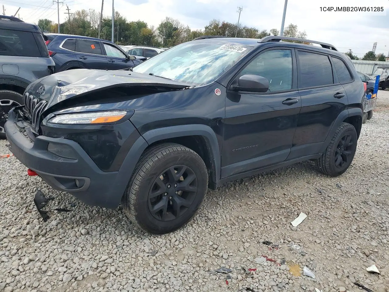 JEEP CHEROKEE 2016, VIN 1C4PJMBB2GW361285