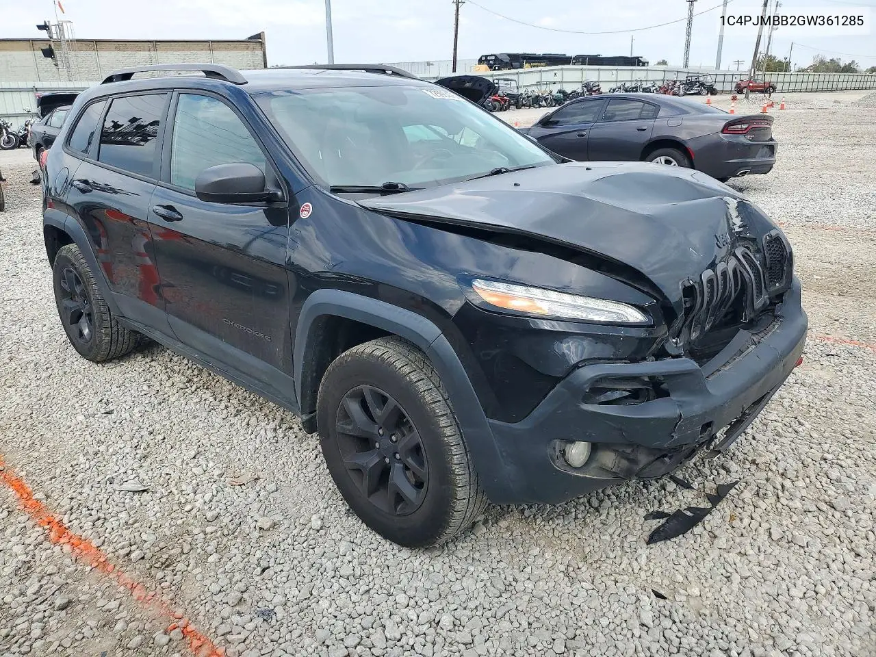 2016 JEEP CHEROKEE VIN 1C4PJMBB2GW361285 — фото 4