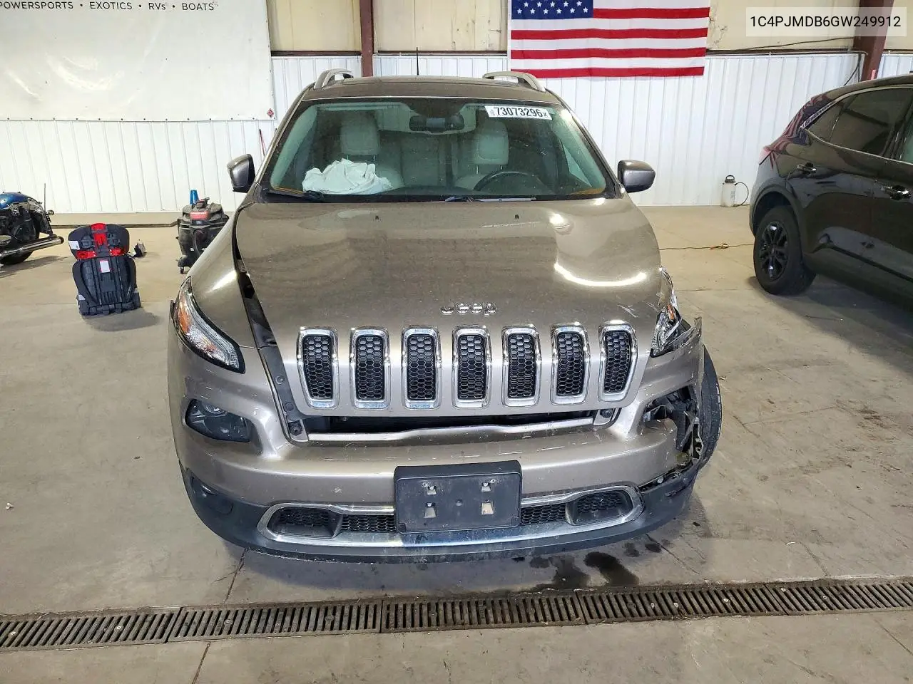 2016 JEEP CHEROKEE VIN 1C4PJMDB6GW249912 — фото 5