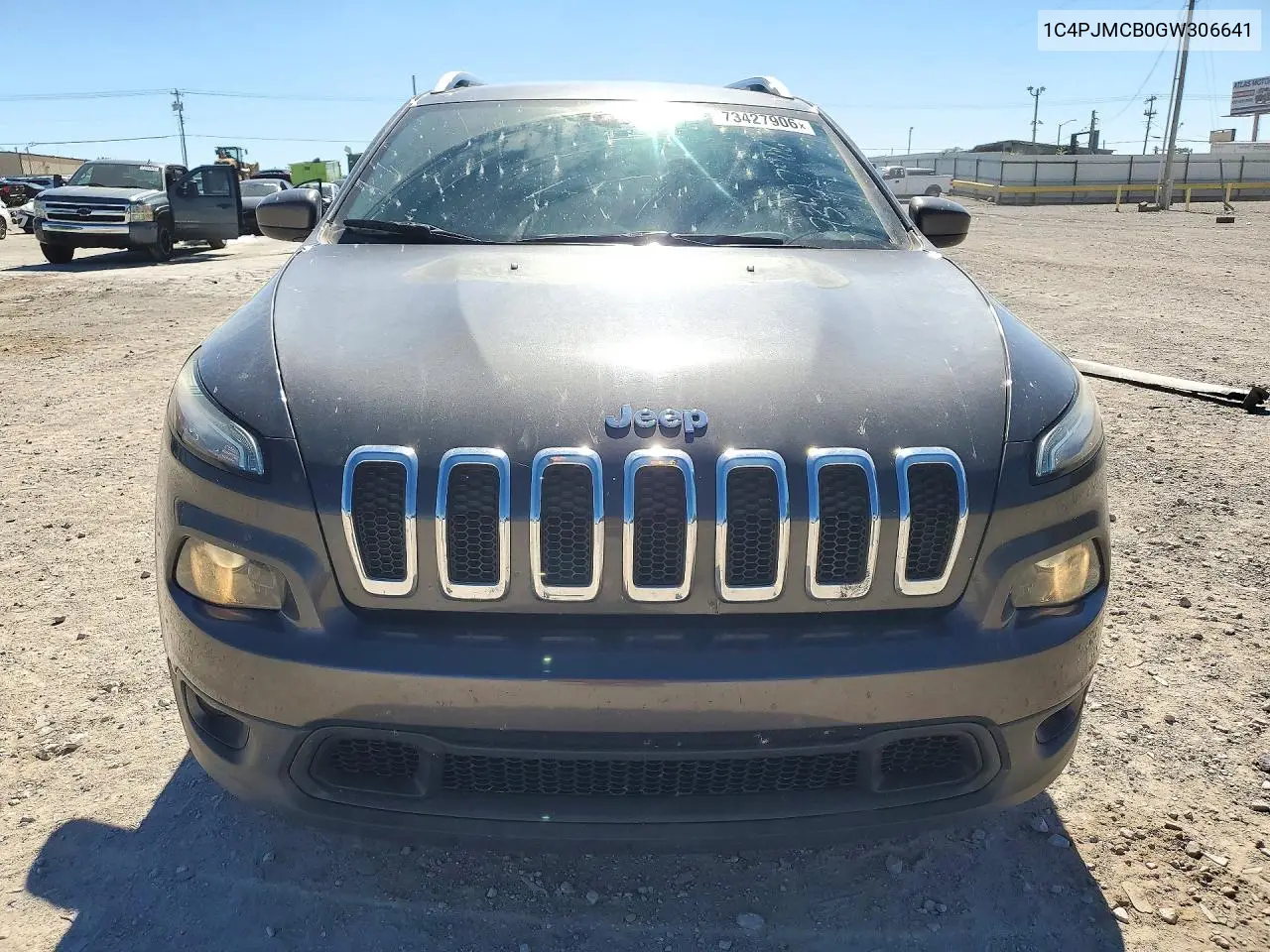 2016 JEEP CHEROKEE VIN 1C4PJMCB0GW306641 — фото 5