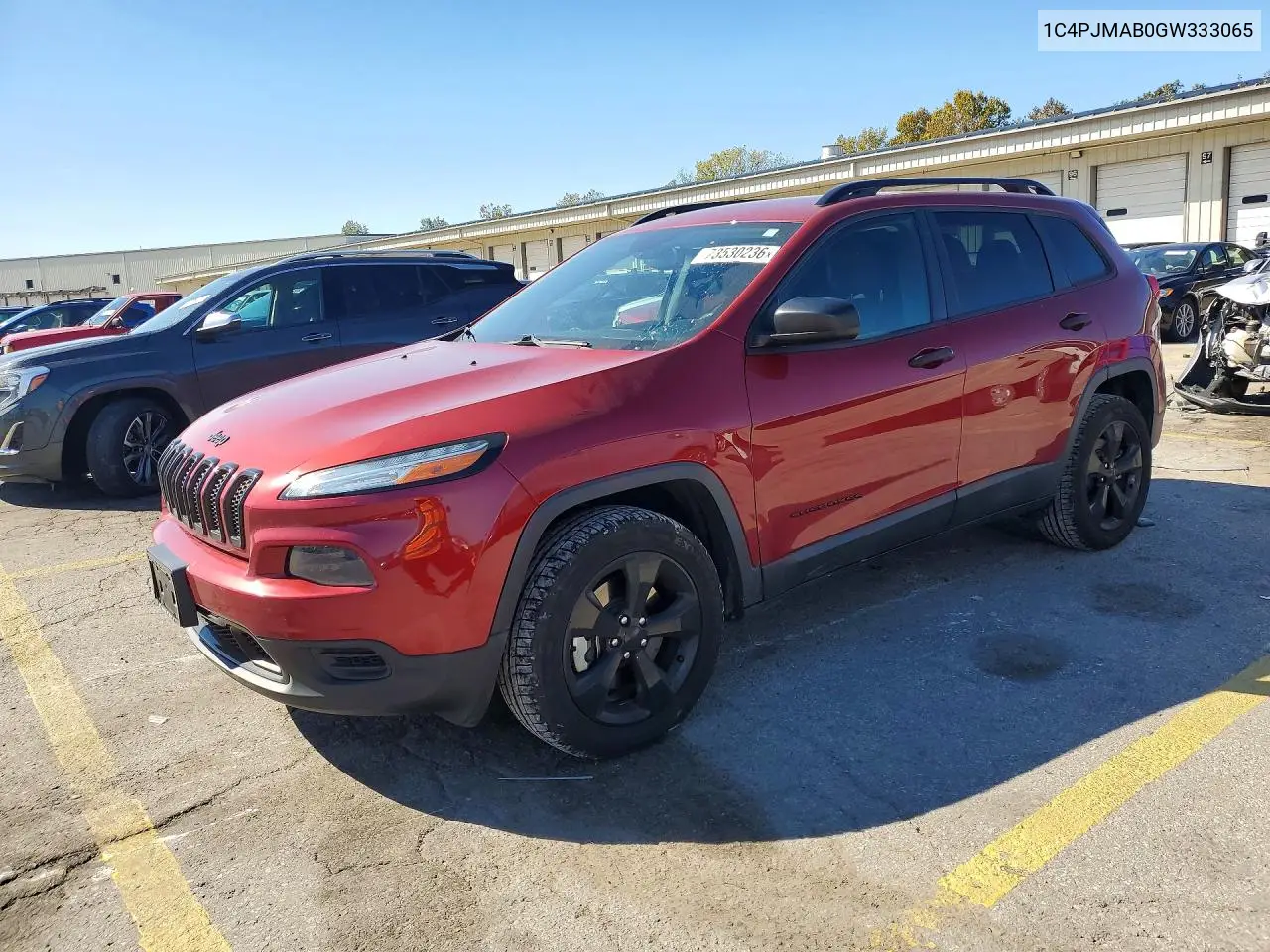 JEEP CHEROKEE 2016, VIN 1C4PJMAB0GW333065