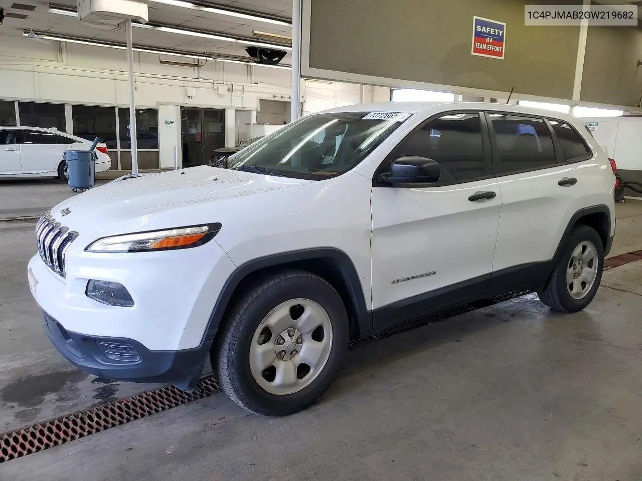 JEEP CHEROKEE 2016, VIN 1C4PJMAB2GW219682