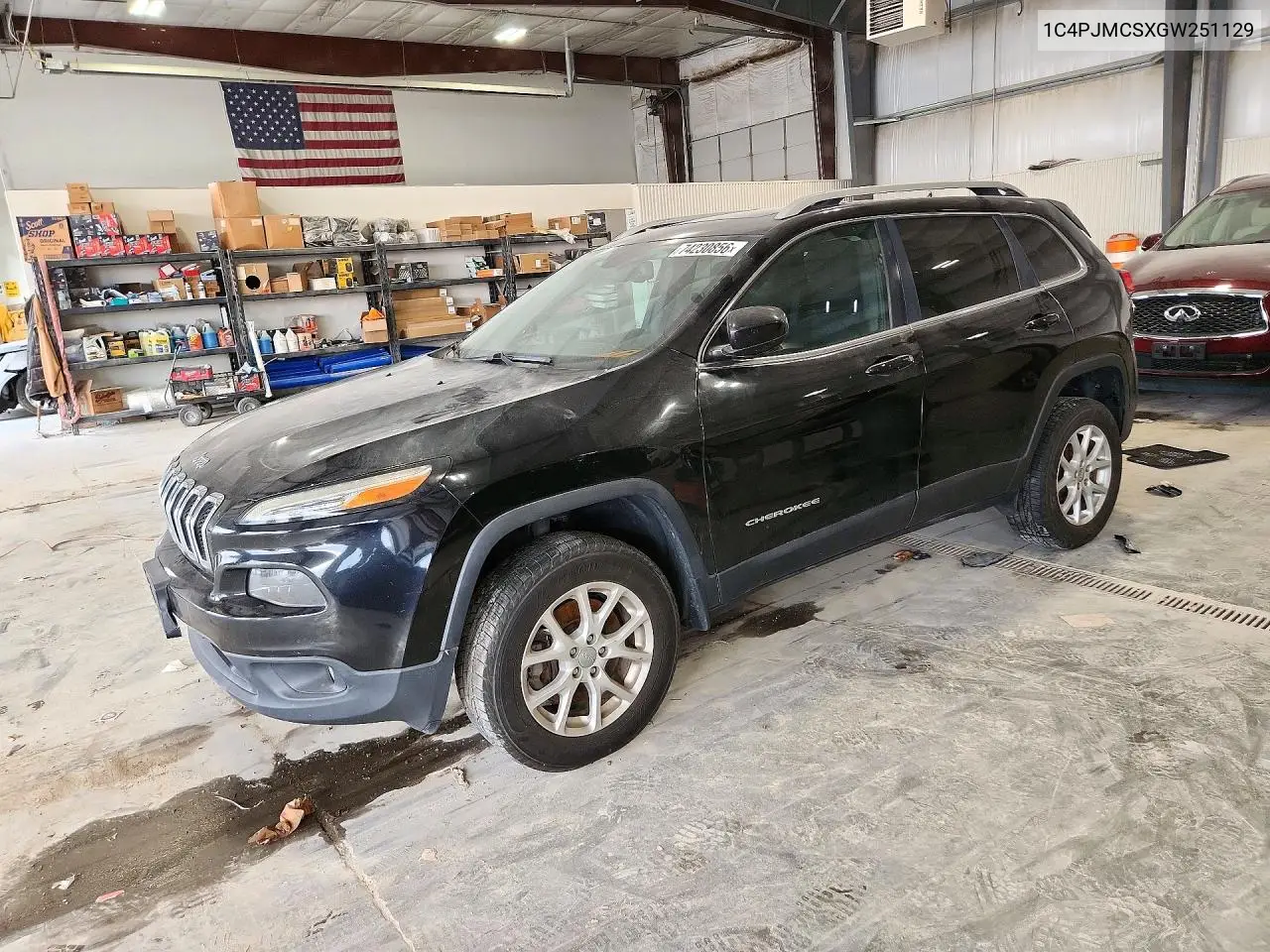 JEEP CHEROKEE 2016, VIN 1C4PJMCSXGW251129